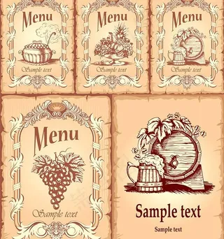 田园风格海报图片