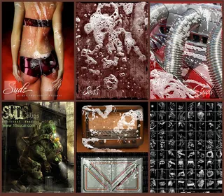 逼真肥皂泡沫PS笔刷