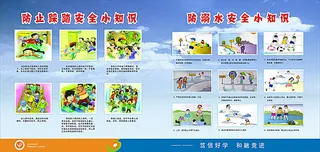 小学生防踩踏防溺水小知识
