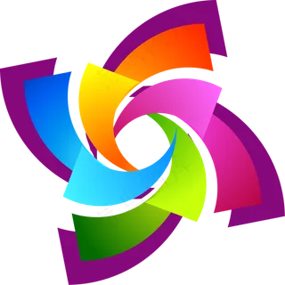 卡通多款手绘风车图片素材下载