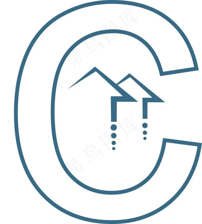 学院标志 原创cdr矢量模版下载