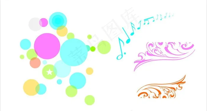 装饰素材图片cdr矢量模版下载