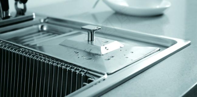 水槽细节 不锈钢 龙头 厨房图片