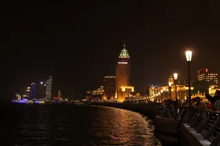 外滩夜景图片
