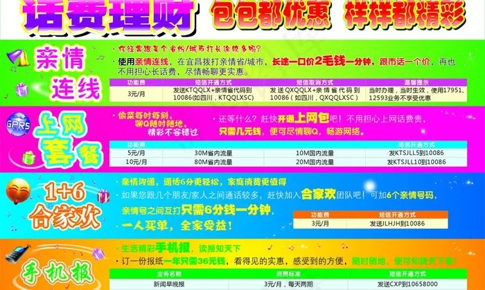 话费理财图片cdr矢量模版下载