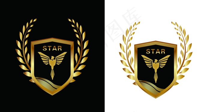 星star logo(15354X8198(DPI:300))psd模版下载