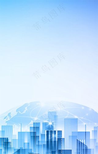 矢量浅蓝色炫光科技商务背景