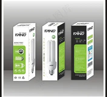 节能灯包装 （平面图）图片