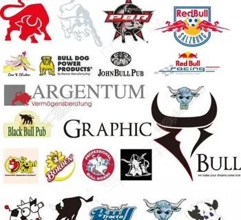 各式各样矢量牛bullcow ai图片