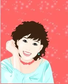 人脸向量10ai矢量模版下载