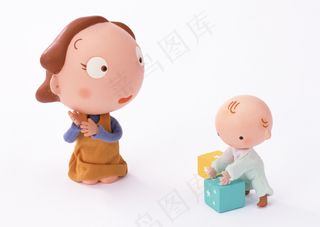 玩耍的小婴儿图片