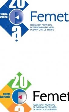 20周年纪念femete标志