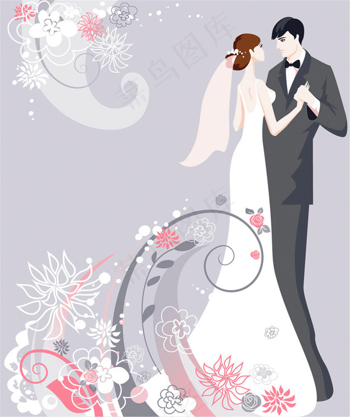 婚礼主题背景图片eps,ai矢量模版下载