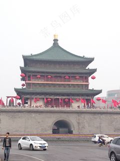 西安钟楼图片