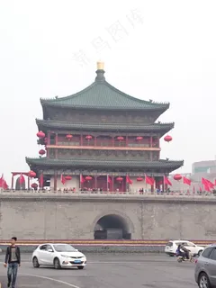 西安钟楼图片