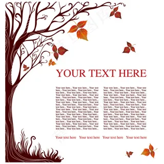 绚丽树枝背景免费下载