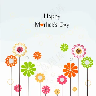 母亲节庆典贺卡设计