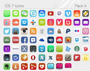 ios7图标图片