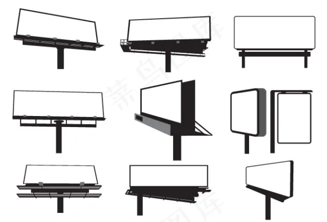广告位eps,ai矢量模版下载