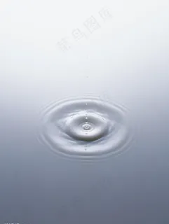 水滴波纹图片