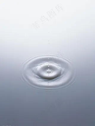 水滴波纹图片