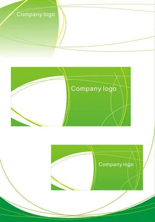 绿色信纸信封矢量素材