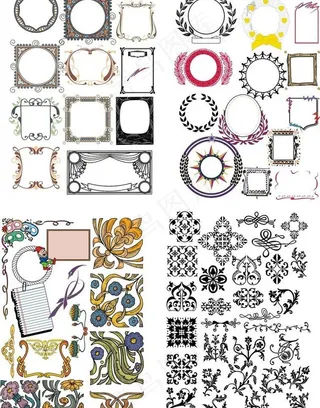 包装设计 线条框图片