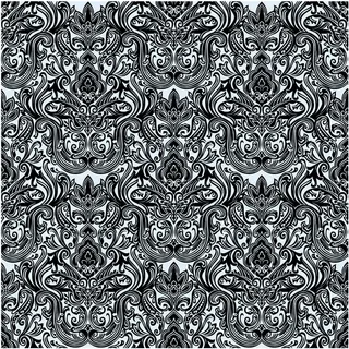 03矢量花纹背景