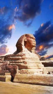 狮身人面高清摄影图片 狮身人面高清摄影图片