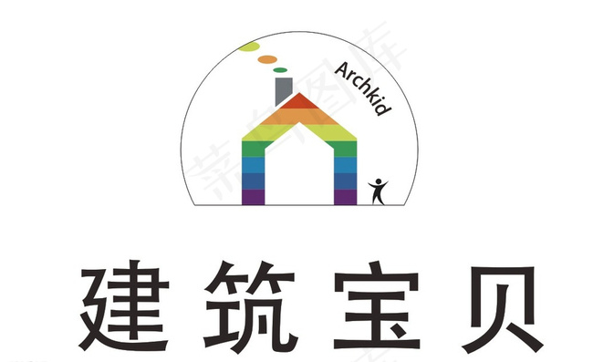 建筑宝贝门头标志logo设计图片cdr矢量模版下载