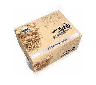 清爽茶叶包装（效果图）图片