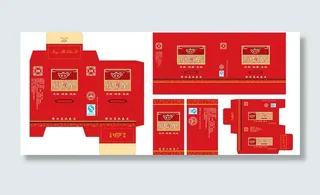 隆仕茶业包装系列图片模板下载