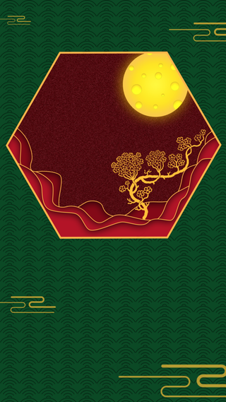 中秋中国风背景