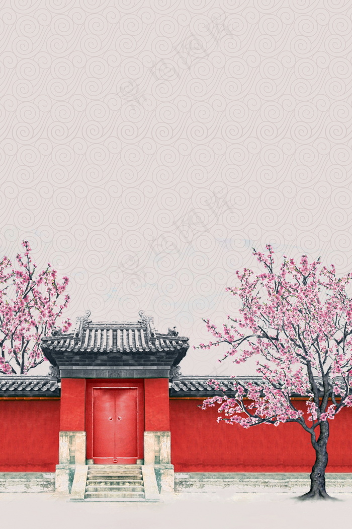 中国风 中国风背景图片psd模版下载