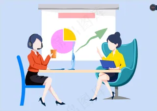 商务人物|白领|职场人物|办公室人物|