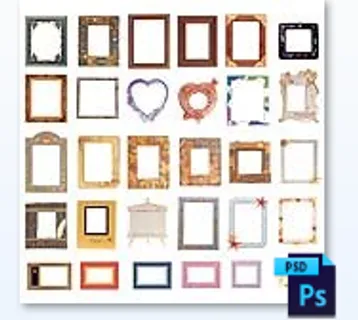 psd边框素材
