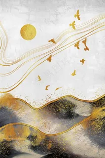 金色背景 中国风背景图片 金色背景 中国风背景图片