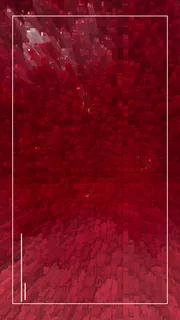 红色渐变晶格背景