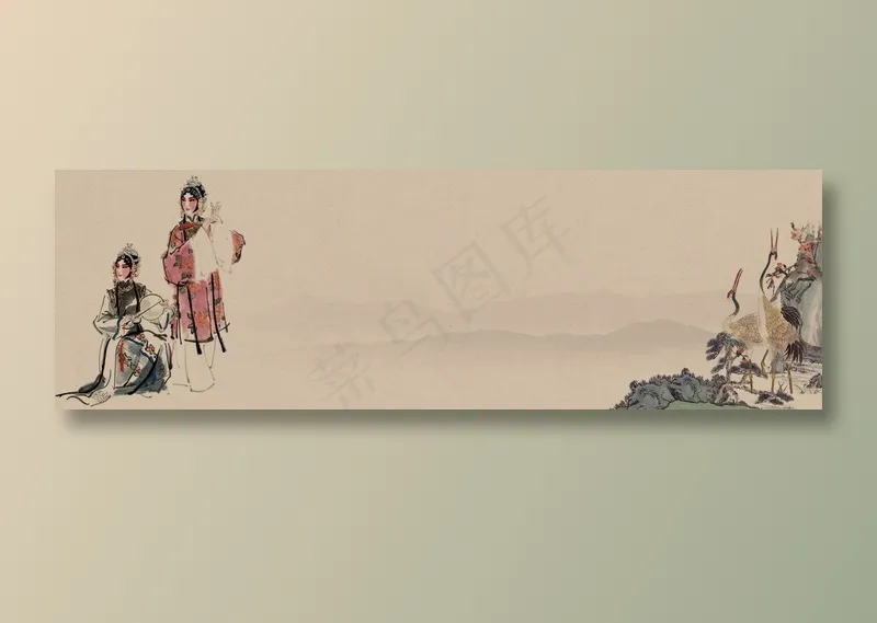 中国风 中国风背景图片psd模版下载