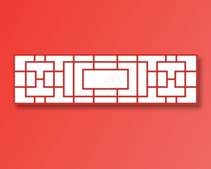 矢量镂空花纹边框底纹