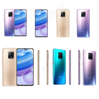 红米10x  pro 5g 透明素材