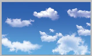 蓝天白云   素材  背景 