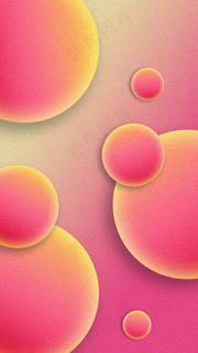 渐变球体质感背景