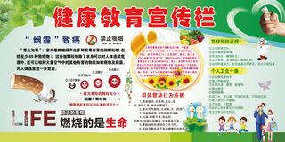医院健康展板 健康教育展板