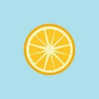 手绘型黄橙子