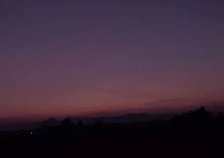 粉紫色黄昏 粉紫色黄昏