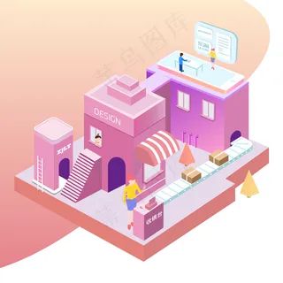 2.5D插画 2.5D插画