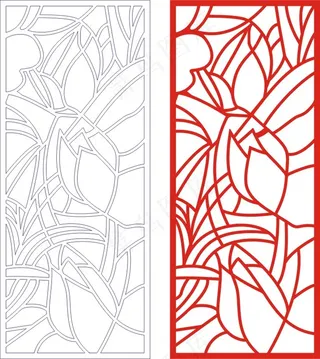 矢量镂空花纹边框底纹欧式