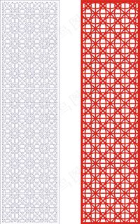 矢量镂空花纹边框底纹中式