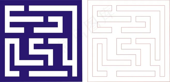 矢量镂空花纹边框底纹中式 矢量镂空花纹边框底纹中式